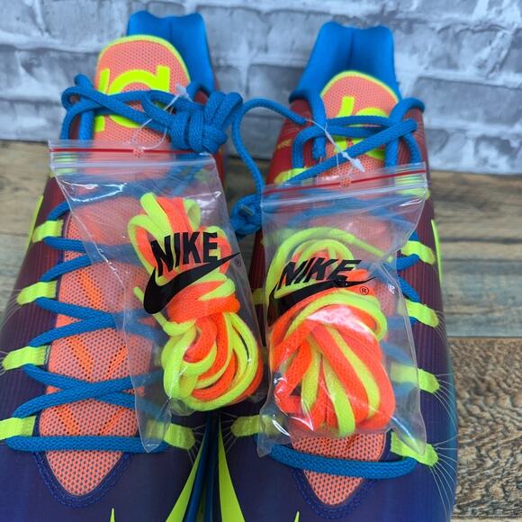 Nike KD V 5 Elite EYBL Multicolor 2013 Basketball 585386-900 Mens Size 15 New - Picture 5 of 8